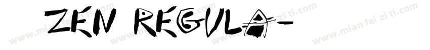 88 Zen Regula字体转换